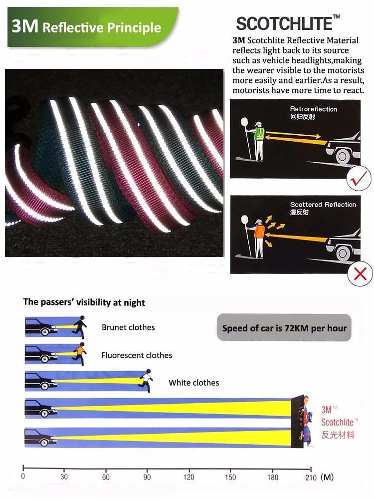 Durable 3M Reflective Dog Leash with Padded Comfort