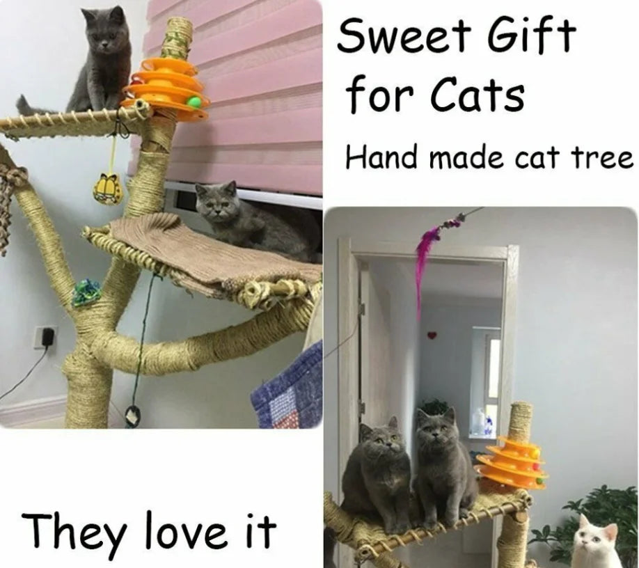 DIY Sisal Rope for Cat Scratch Posts – Durable Replacement for Trees, Towers & Furniture