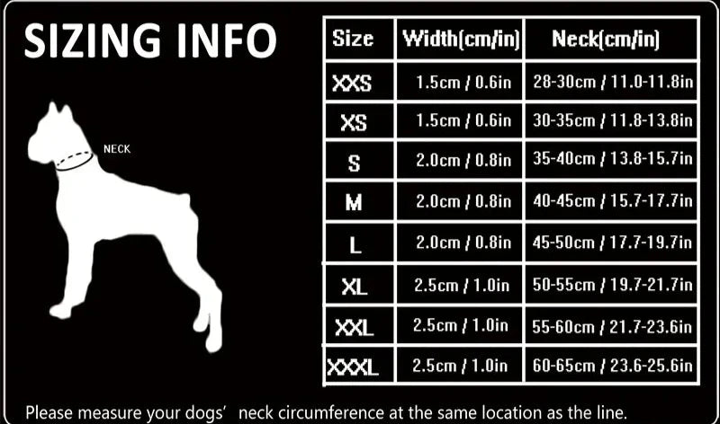 Durable 3M Reflective Dog Collar with Secure Fit