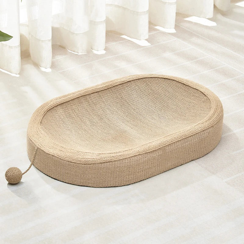 Extra-Large Cat Scratching Nest – All-in-One Bed, Toy & Scratch Board with Durable Sisal