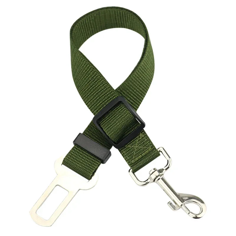 Adjustable Pet Car Seat Belt – Quick-Release, Breakaway, and Safe Travel Restraint for Cats & Dogs