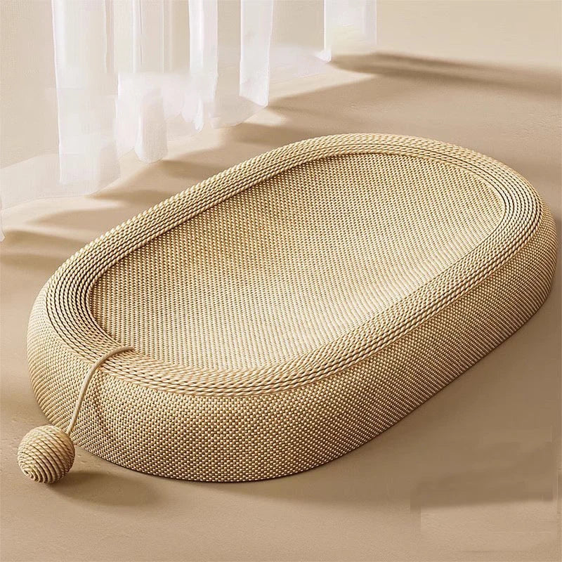 Extra-Large Cat Scratching Nest – All-in-One Bed, Toy & Scratch Board with Durable Sisal