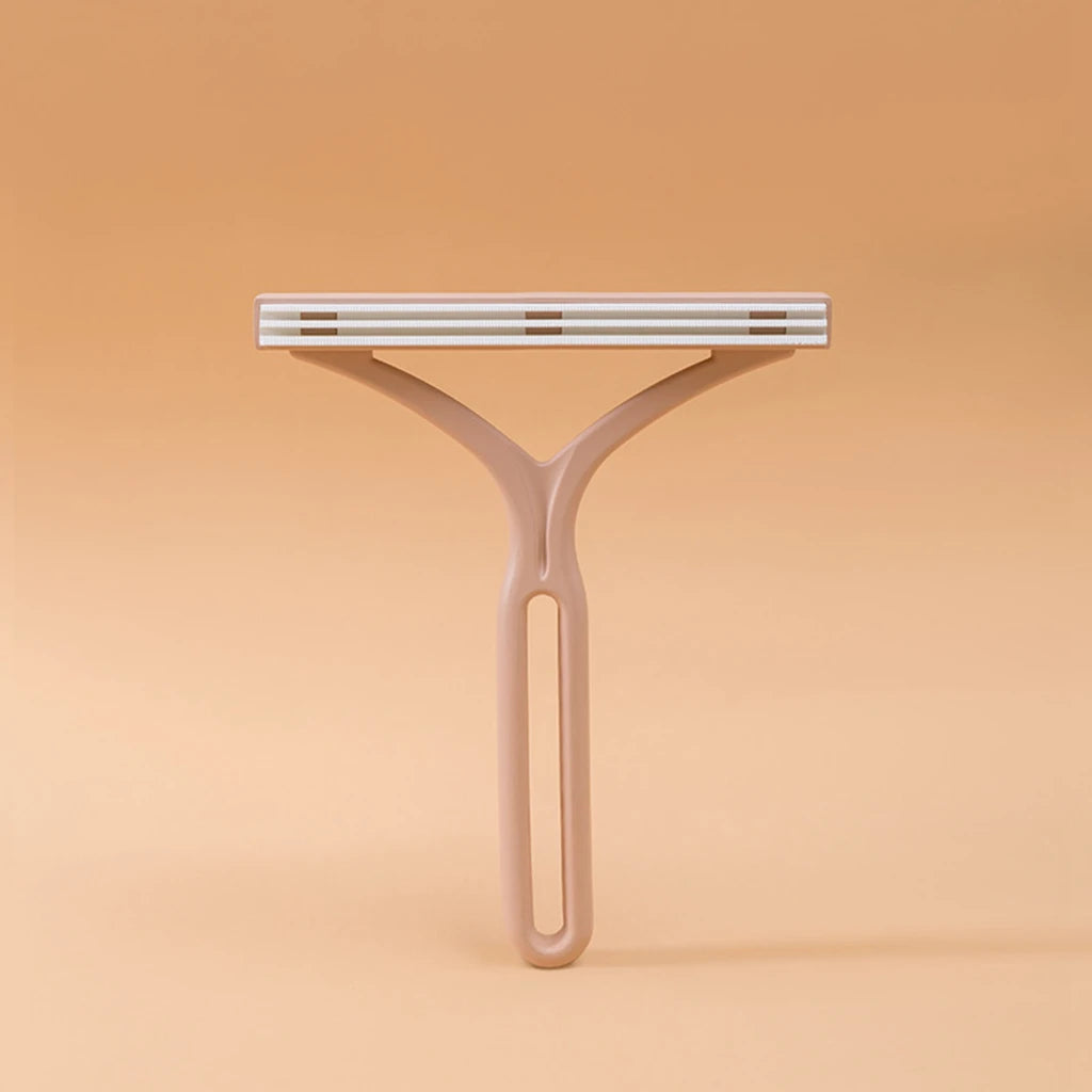 Portable Pet Hair & Lint Remover – Manual Brush for Clothes, Carpets & Upholstery