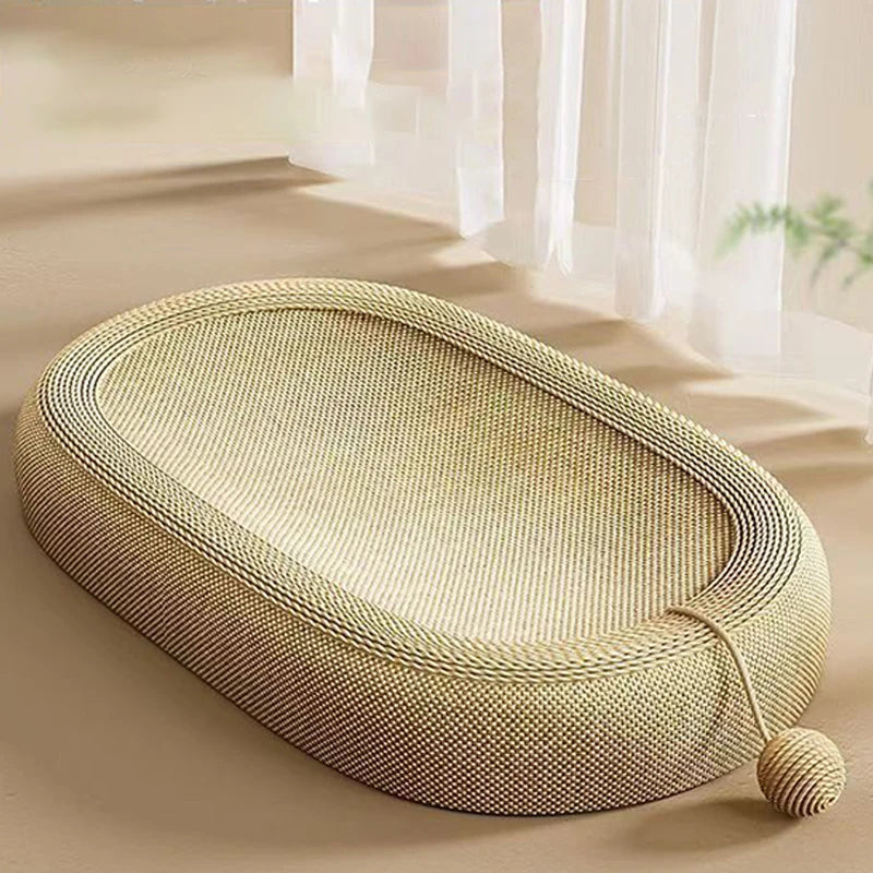 Extra-Large Cat Scratching Nest – All-in-One Bed, Toy & Scratch Board with Durable Sisal