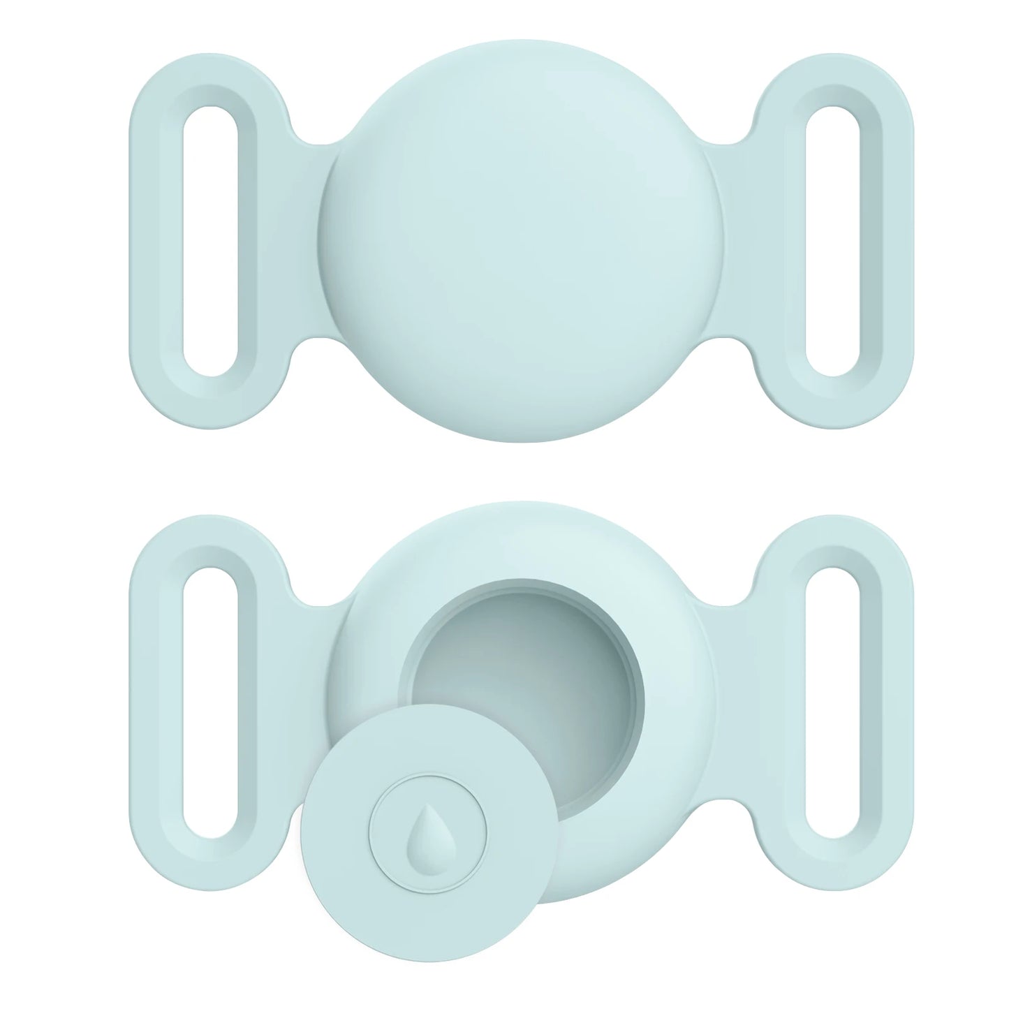 Durable Silicone Airtag Case for Pet Collars – Apple Airtag Compatible, Waterproof & Flexible Fit