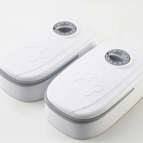 Automatic Pet Feeder with Timer – 350ml Capacity for Wet & Dry Food