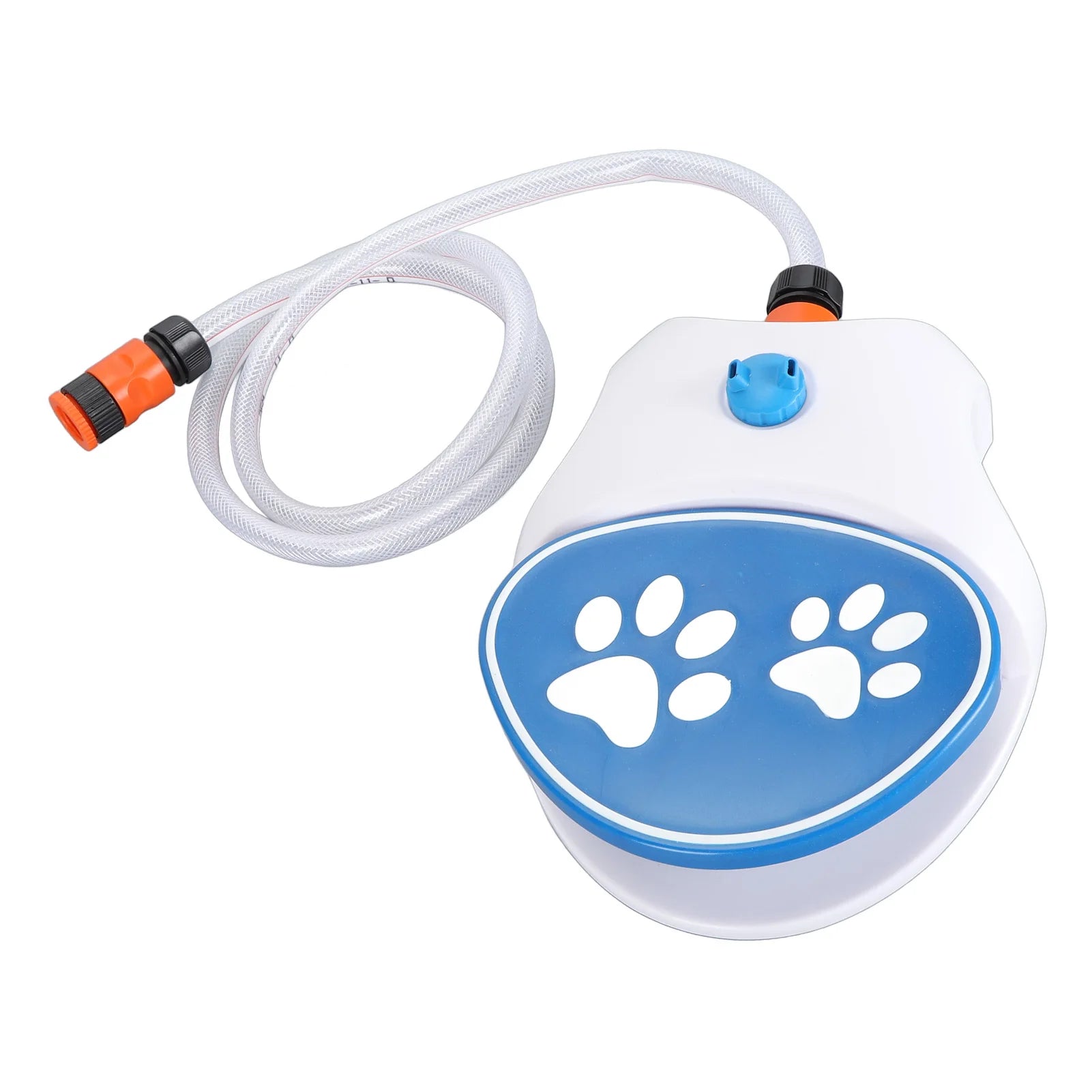 Paw-Activated Outdoor Dog Water Fountain – Step-On Dispenser with Hose