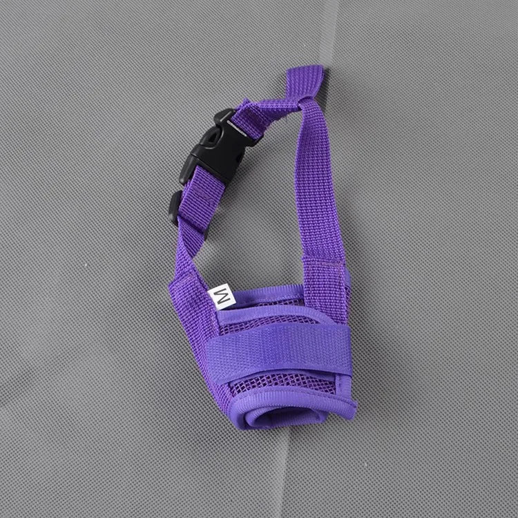 Adjustable Breathable Mesh Dog Muzzle – Anti-Bark & Bite Control