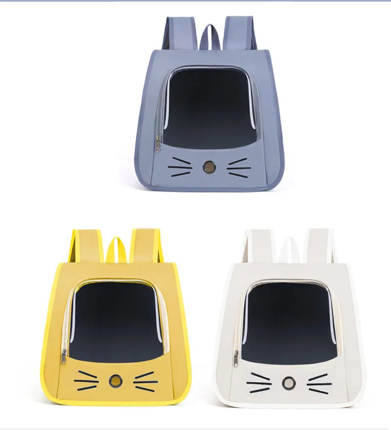 Transparent Portable Cat Carrier Backpack – Travel in Comfort & Style