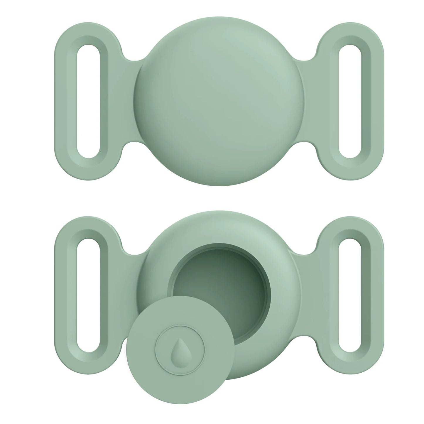 Durable Silicone Airtag Case for Pet Collars – Apple Airtag Compatible, Waterproof & Flexible Fit