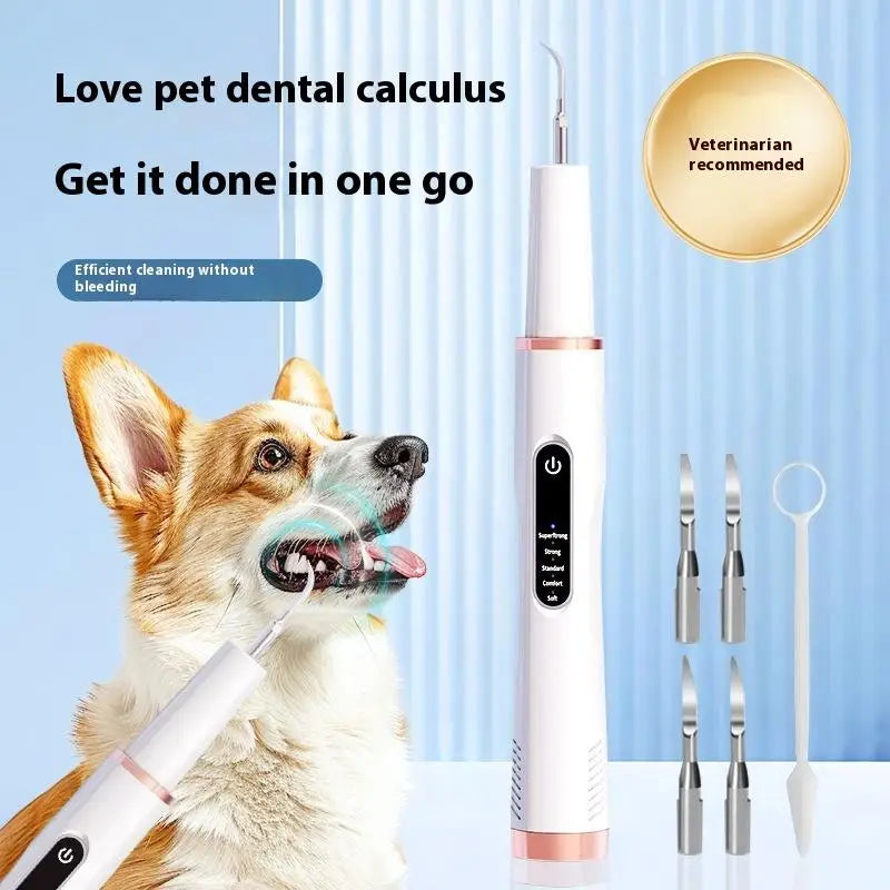 5-Speed Ultrasonic Pet Dental Scaler – Comprehensive Tooth Cleaning Kit