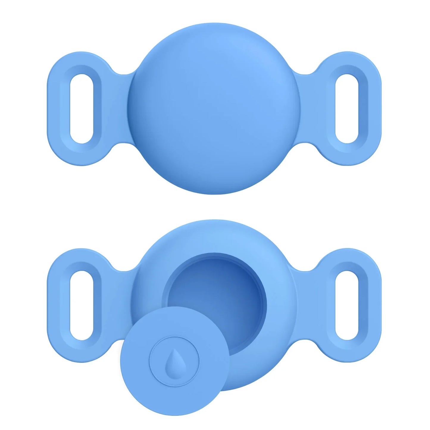 Durable Silicone Airtag Case for Pet Collars – Apple Airtag Compatible, Waterproof & Flexible Fit