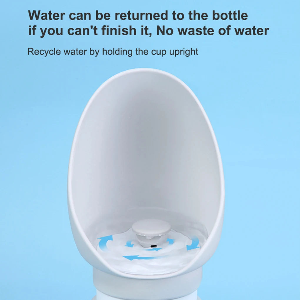 Collapsible Pet Water Bottle for On-the-Go Hydration
