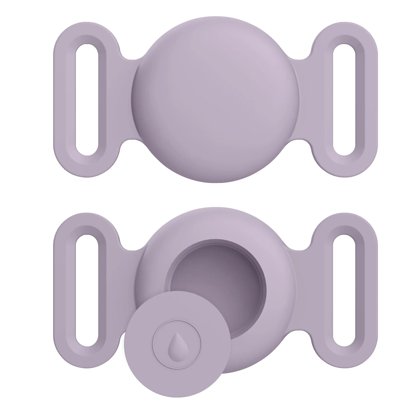 Durable Silicone Airtag Case for Pet Collars – Apple Airtag Compatible, Waterproof & Flexible Fit