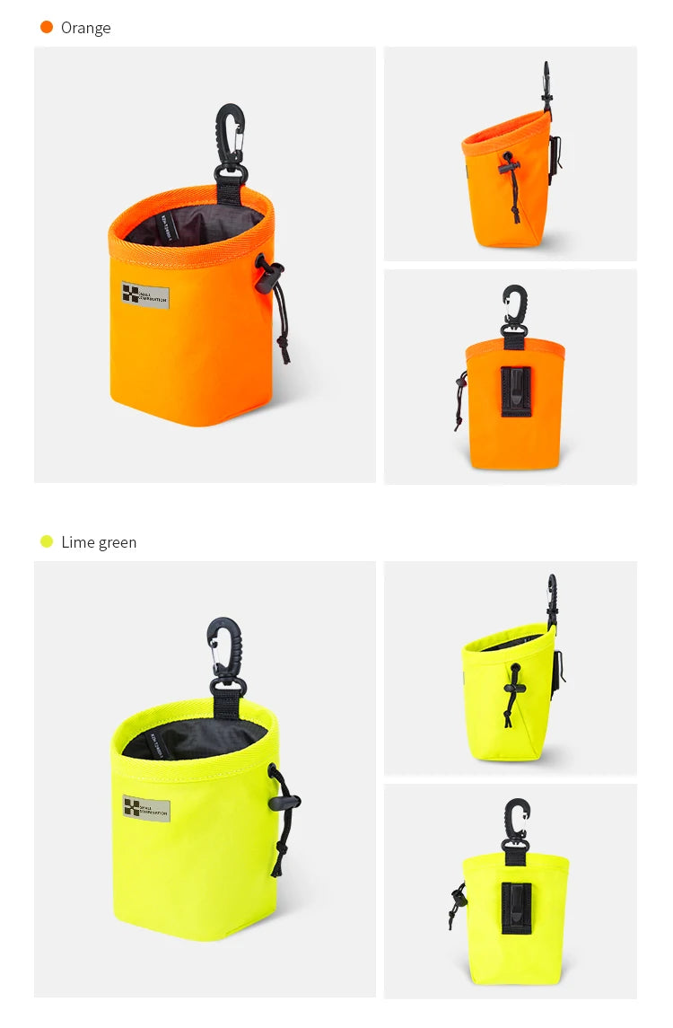 Portable Dog Training Snack Bag – Outdoor Waist Pouch for Mini Breeds
