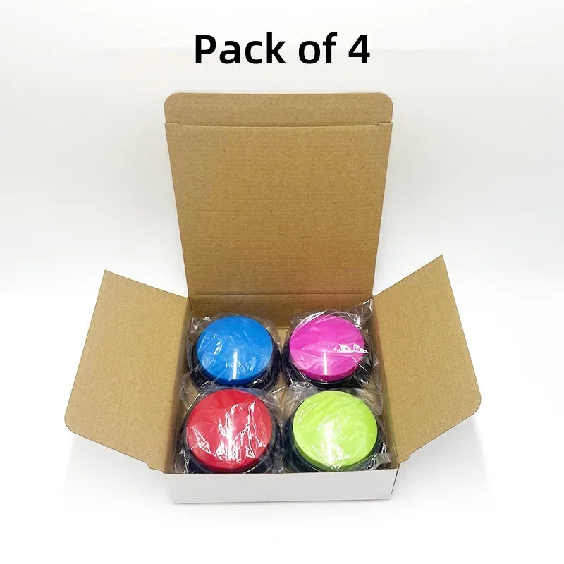 Dog Communication Buttons – Voice Recording Buzzer for Pet Training