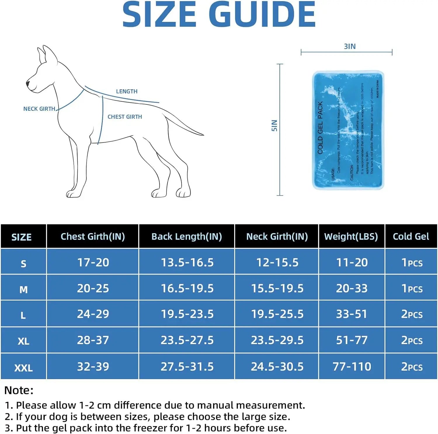 Cooling Dog Vest with Ice Pack – Breathable, Reflective & Adjustable Summer Harness