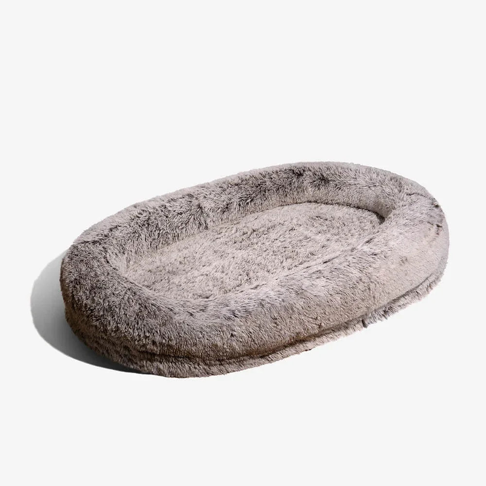 Super Large Plush Dog Sofa Bed – Waterproof, Machine Washable & Ultra-Comfortable
