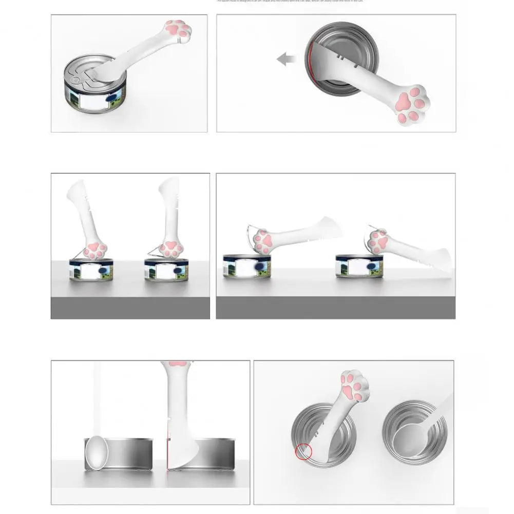 Silicone Pet Can Lid or Spoon – Keeps Canned Food Fresh & Mess-Free