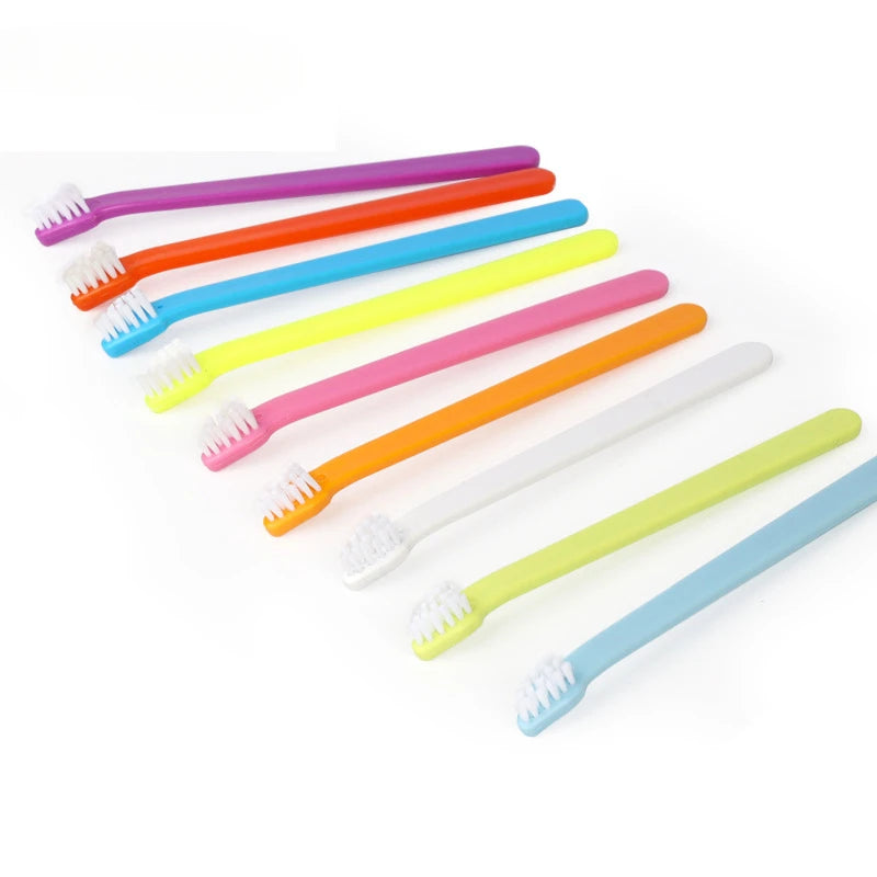 Durable Pet Toothbrush Set – 10 Pieces, Gentle and Strong
