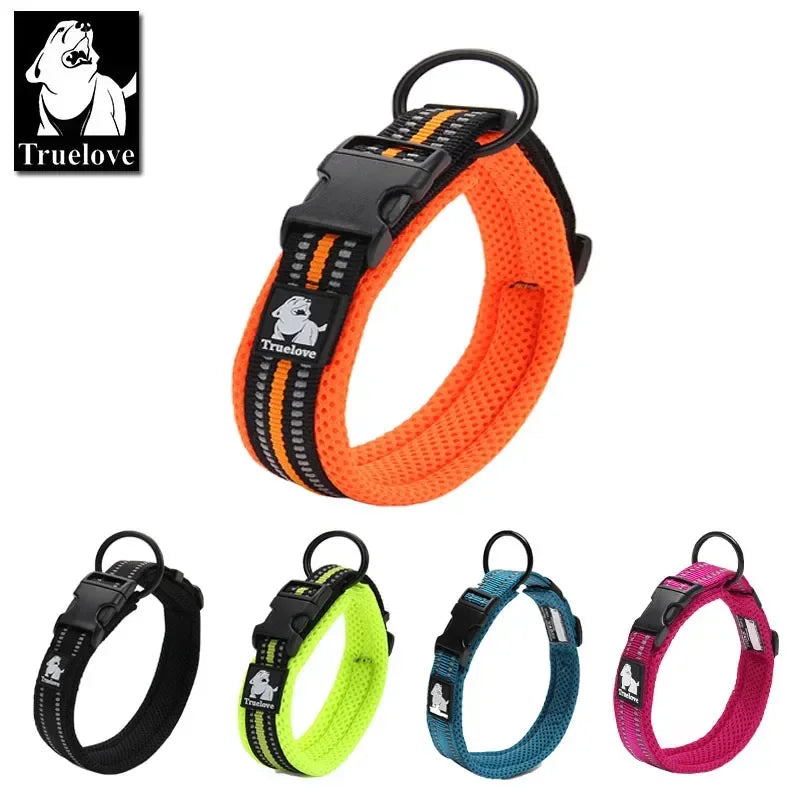 Durable 3M Reflective Dog Collar with Secure Fit