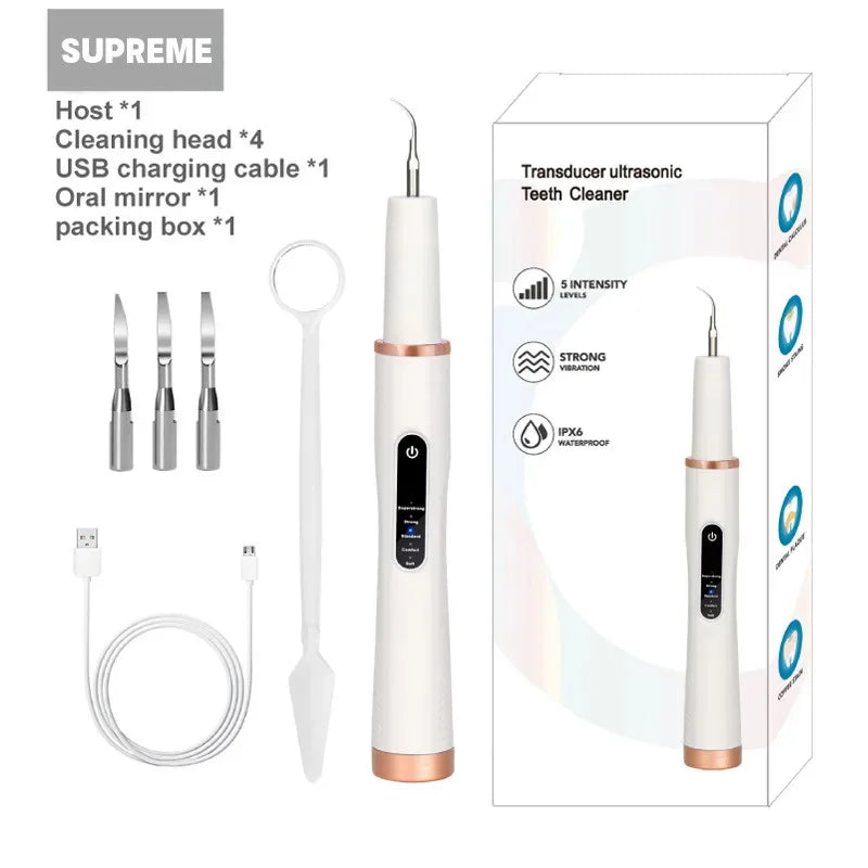 5-Speed Ultrasonic Pet Dental Scaler – Comprehensive Tooth Cleaning Kit