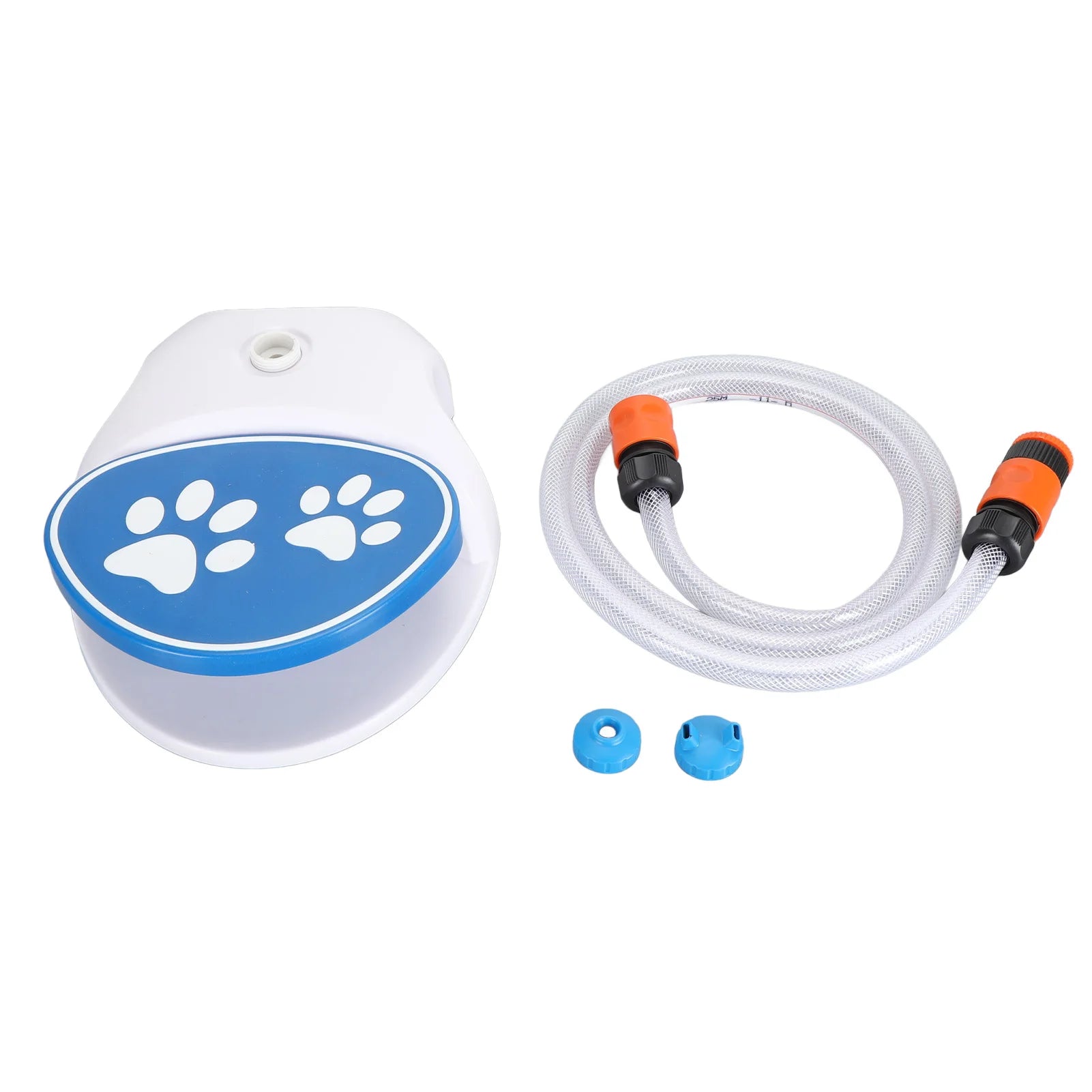 Paw-Activated Outdoor Dog Water Fountain – Step-On Dispenser with Hose