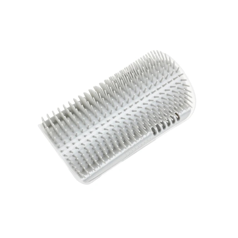 Corner Wall Pet Grooming Brush – Self-Grooming Hair Remover for Cats & Dogs