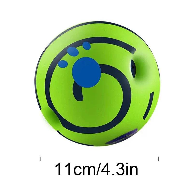 Interactive Squeaky Giggle Ball Toy for Dogs – Fun Sounds, No Batteries Needed