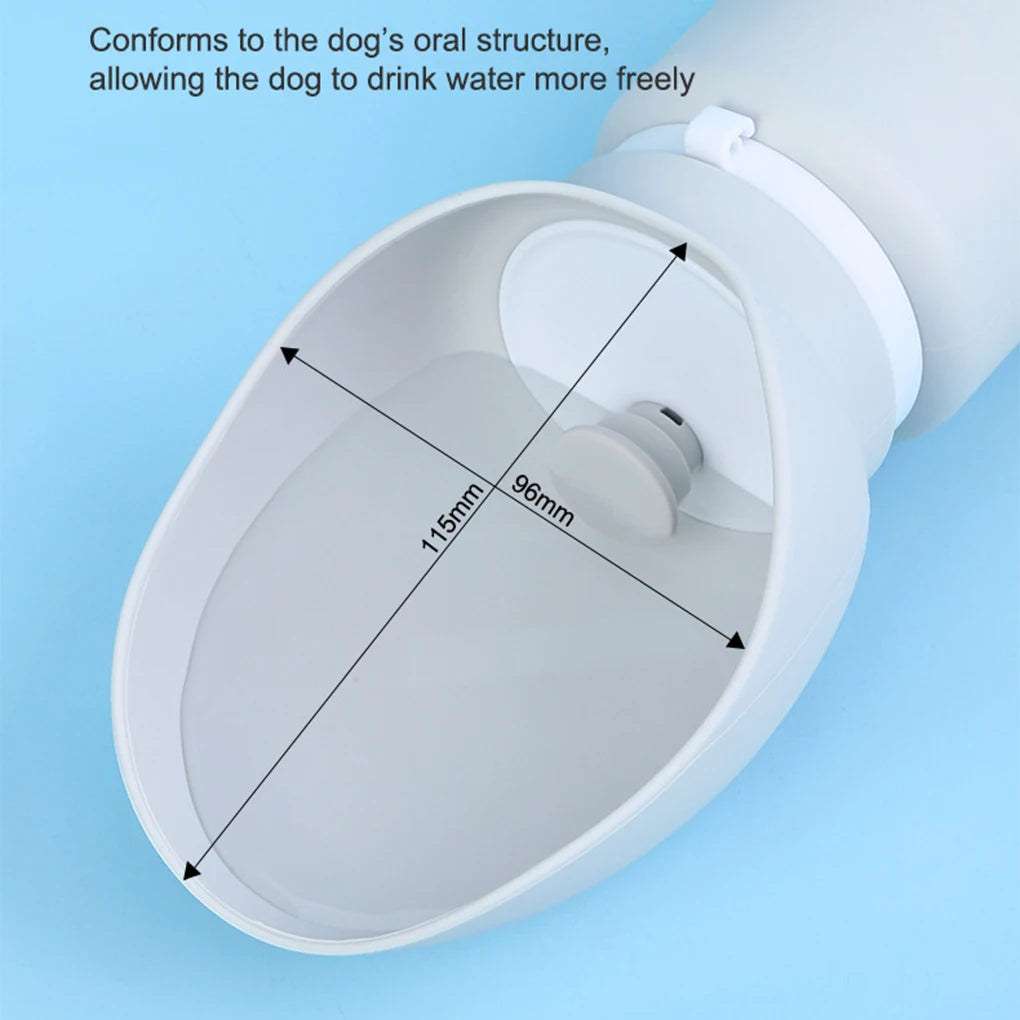 Collapsible Pet Water Bottle for On-the-Go Hydration