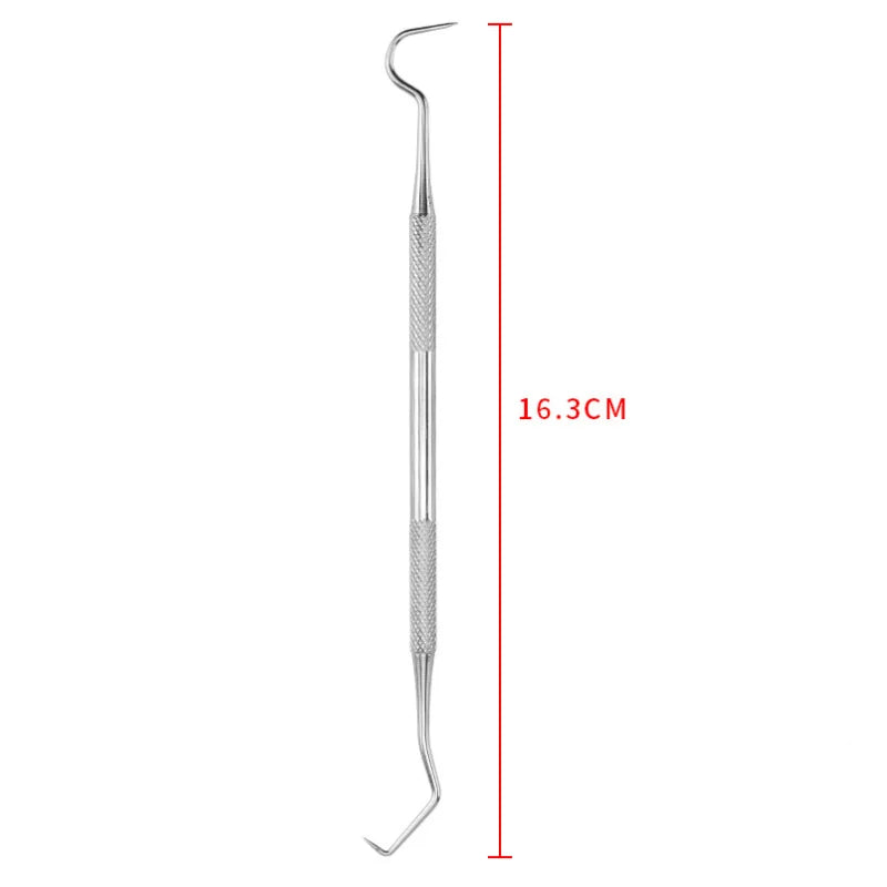 3-Piece Stainless Steel Pet Tooth Cleaning Set – Effective Tartar Removal