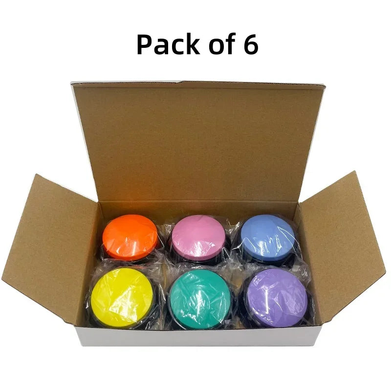 Dog Communication Buttons – Voice Recording Buzzer for Pet Training