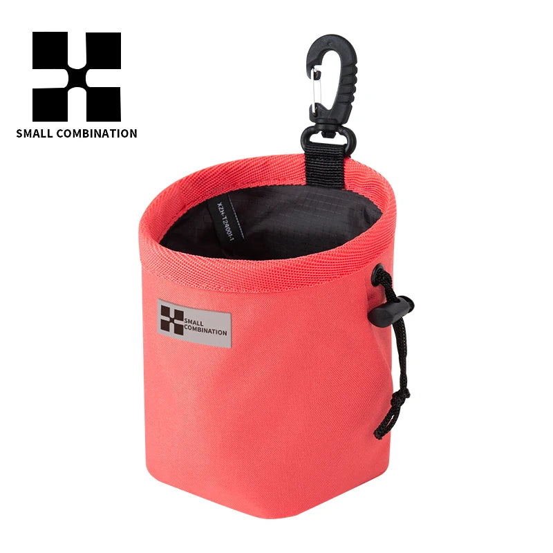 Portable Dog Training Snack Bag – Outdoor Waist Pouch for Mini Breeds