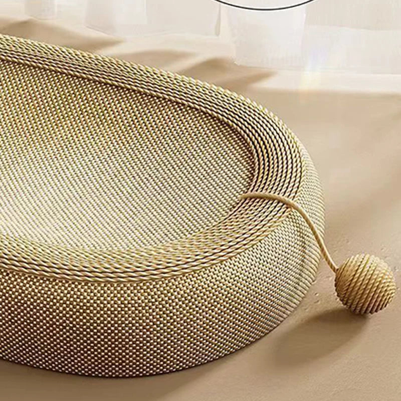 Extra-Large Cat Scratching Nest – All-in-One Bed, Toy & Scratch Board with Durable Sisal