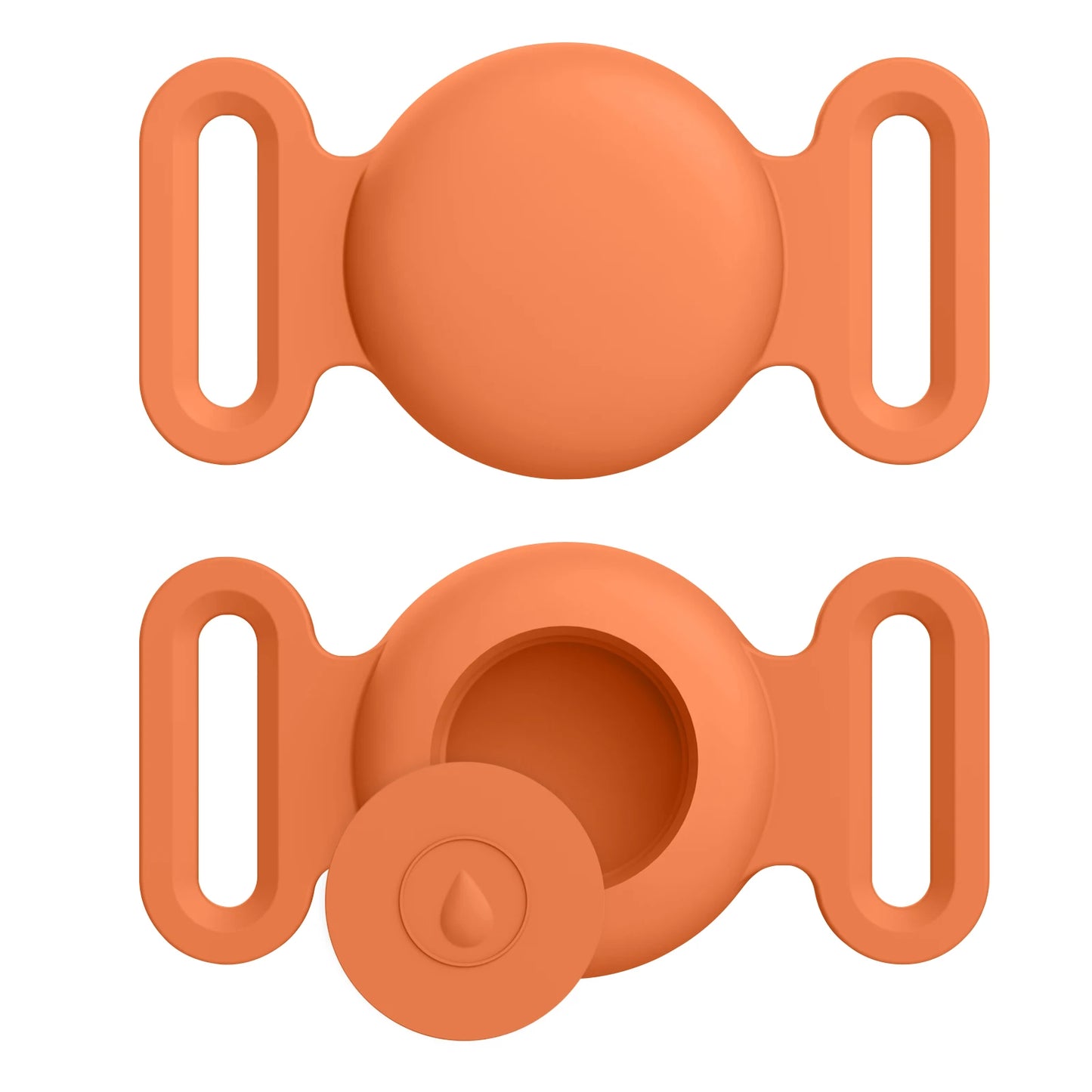 Durable Silicone Airtag Case for Pet Collars – Apple Airtag Compatible, Waterproof & Flexible Fit