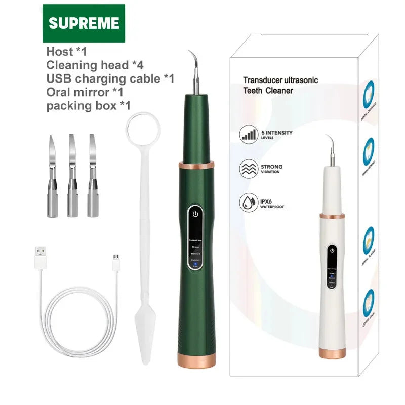 5-Speed Ultrasonic Pet Dental Scaler – Comprehensive Tooth Cleaning Kit