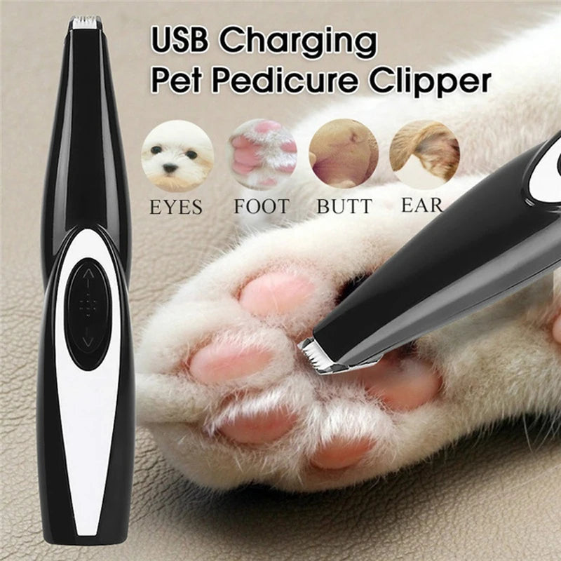 Rechargeable Pet Grooming Clipper Kit – Quiet, Cordless & Adjustable for Dogs and Cats