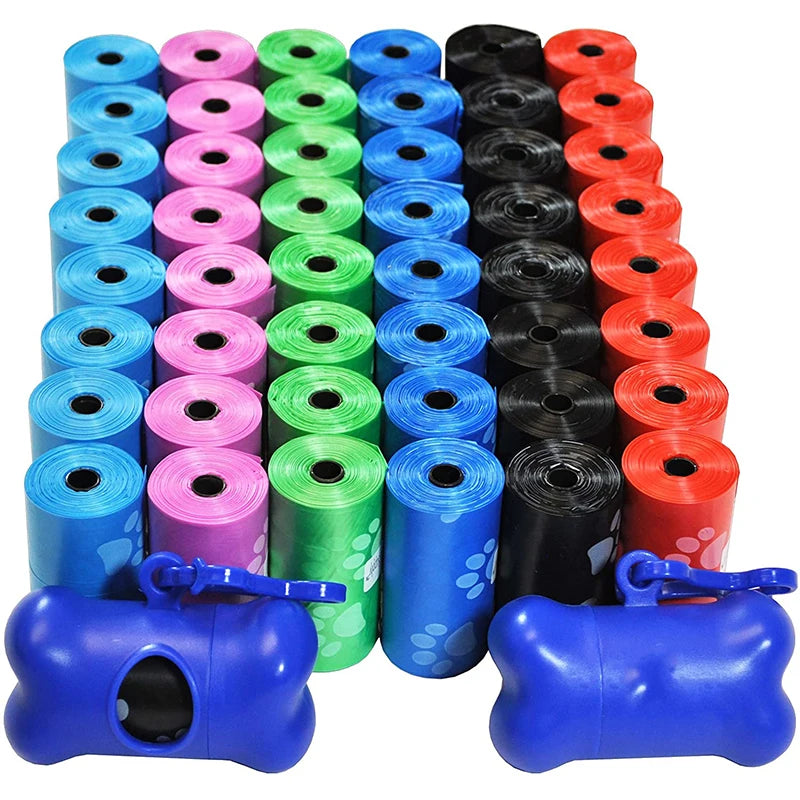 Eco-friendly dog waste bags – durable, leak-proof poop bags for pets with easy-tear rolls for daily walks and cleanup.