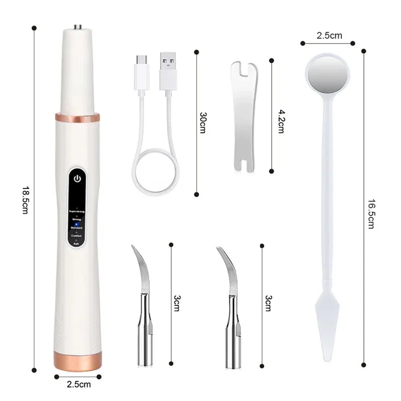 5-Speed Ultrasonic Pet Dental Scaler – Comprehensive Tooth Cleaning Kit
