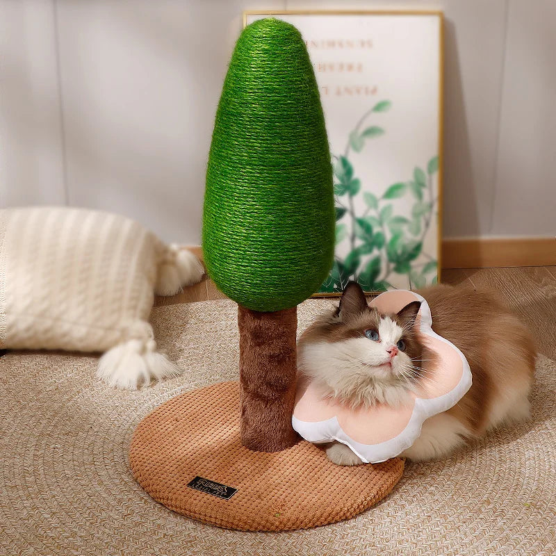 Cactus Cat Scratching Post – Fun, Durable, and Stable