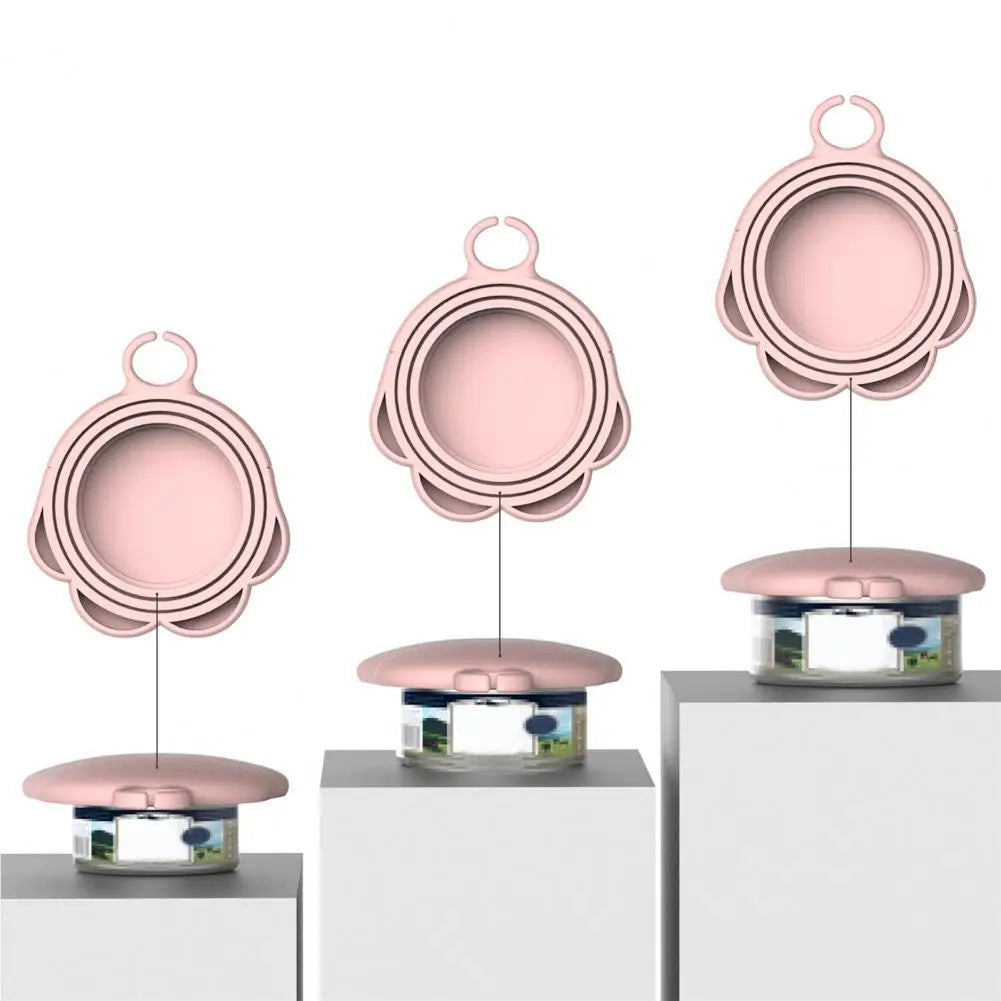 Silicone Pet Can Lid or Spoon – Keeps Canned Food Fresh & Mess-Free