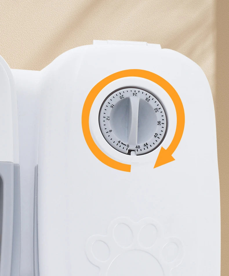 Automatic Pet Feeder with Timer – 350ml Capacity for Wet & Dry Food