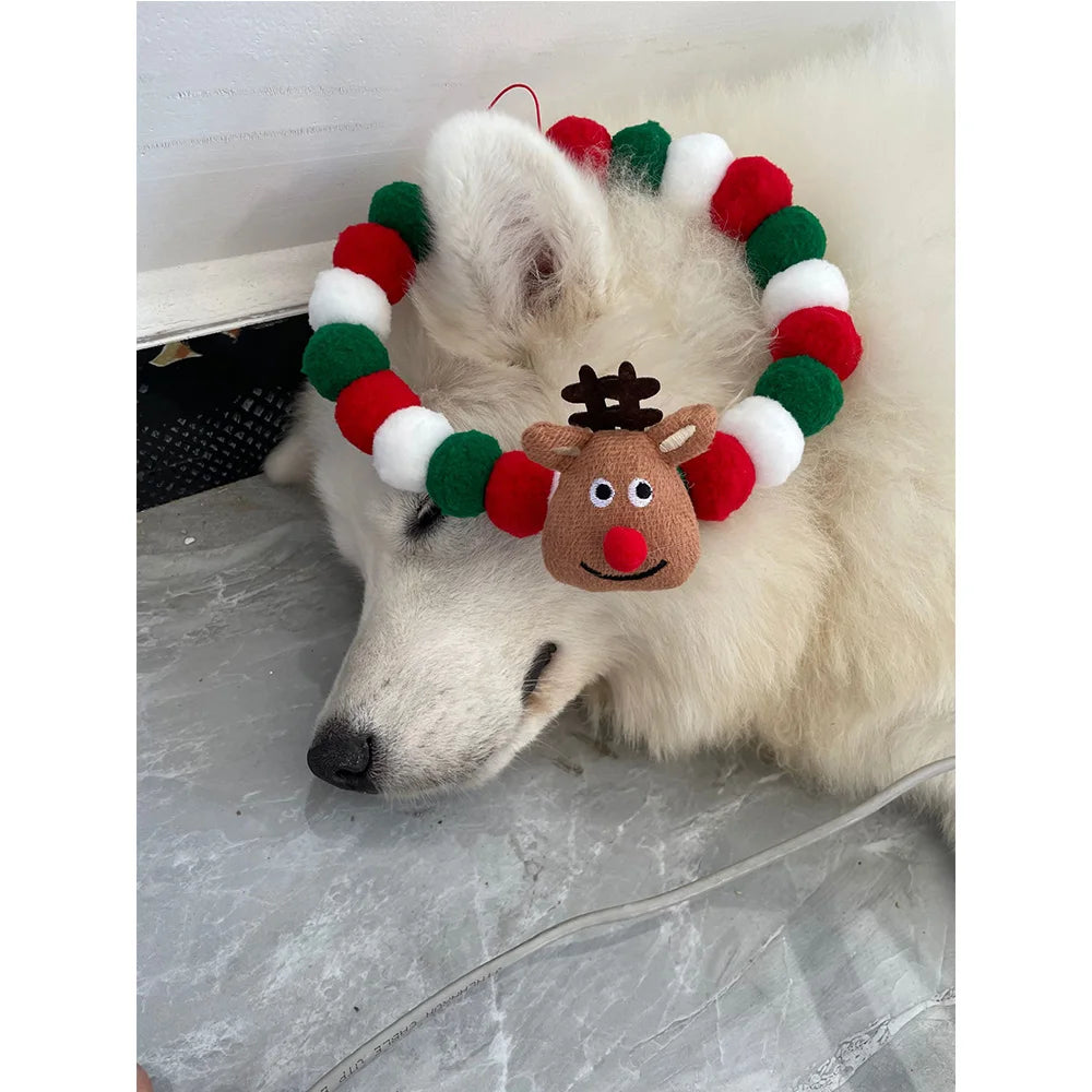 12-Piece Christmas Pet Bow Tie Set – Festive and Stylish Accessories