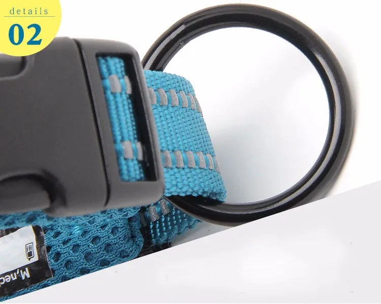 Durable 3M Reflective Dog Collar with Secure Fit