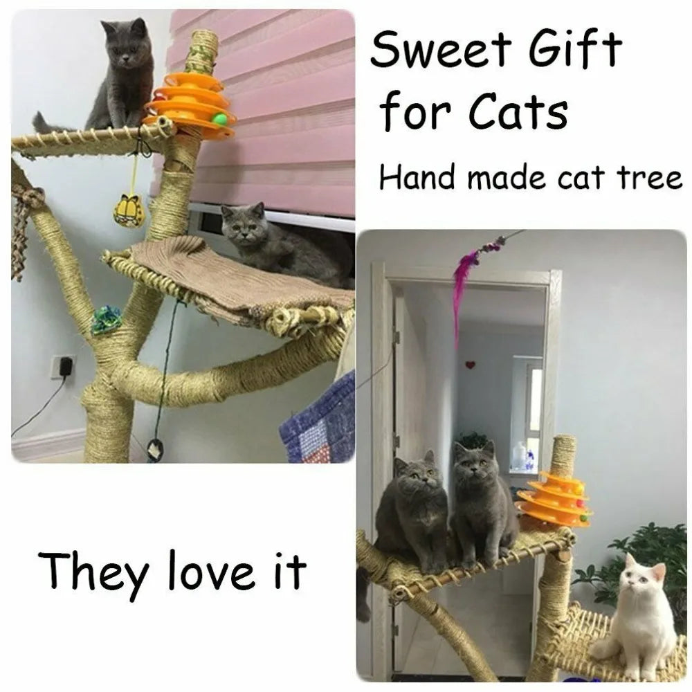 DIY Sisal Rope for Cat Scratch Posts – Durable Replacement for Trees, Towers &amp; Furniture