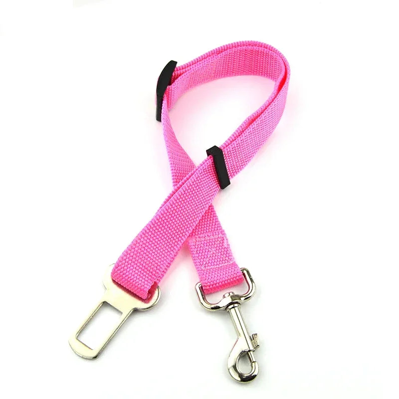 Adjustable Pet Car Seat Belt – Quick-Release, Breakaway, and Safe Travel Restraint for Cats &amp; Dogs