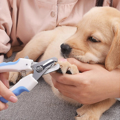 Stainless Steel Pet Nail Clipper with Safety Guard