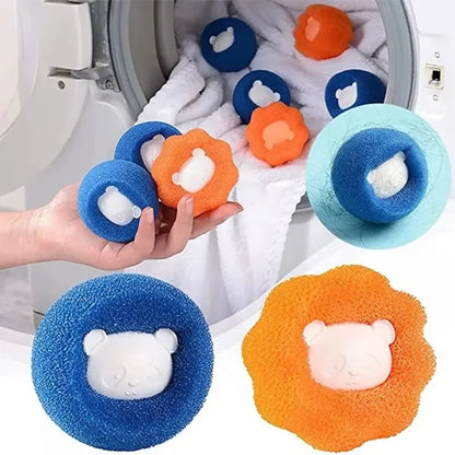 Reusable Pet Hair Remover Laundry Balls – Effective Fur &amp; Lint Catcher for Washing Machines