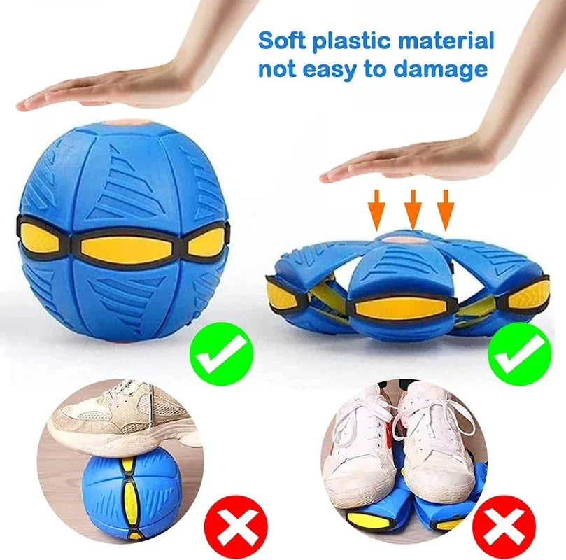 Magic UFO Ball – Flying Disc That Transforms Into a Ball for Interactive Play