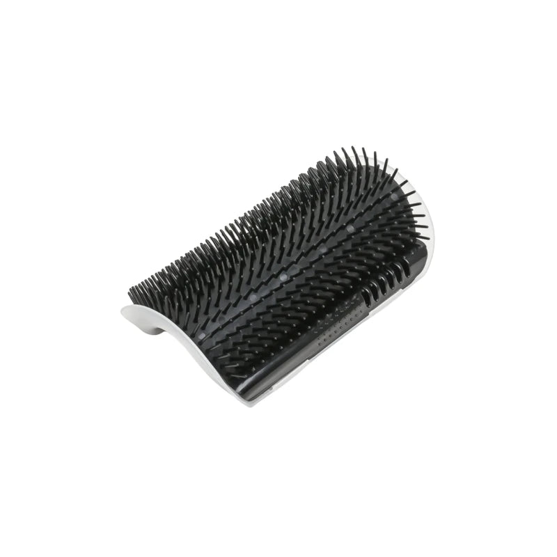 Corner Wall Pet Grooming Brush – Self-Grooming Hair Remover for Cats &amp; Dogs